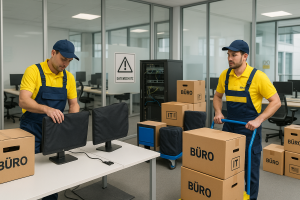 Büroumzug clever organisieren mit dem Möbeltaxi